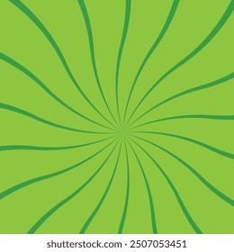 Green Rays Vertical and sun ray  Background