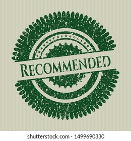 Green Recommended distressed rubber grunge texture seal