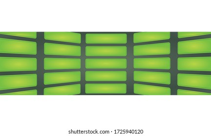 Green rectangles background. vector illustration
