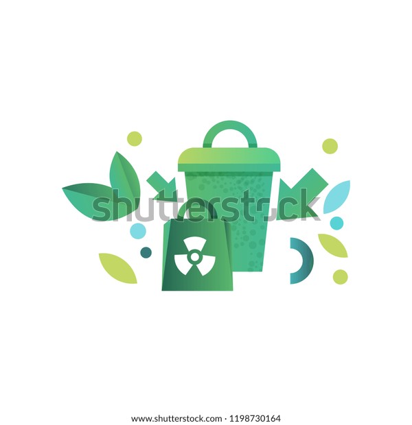 Green Recycle Bin Paper Bag Recycle Stock Vector (Royalty Free) 1198730164 Shutterstock