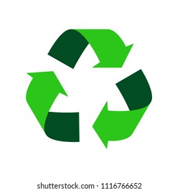 Green Arrows Recycle Eco Symbol Vector Stock Vector (Royalty Free ...