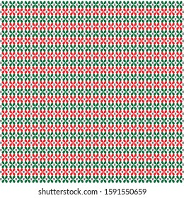 green red background flower christmas vector