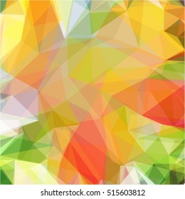 green red background geometric polygonal mosaic, vector illustration, abstract texture triangle