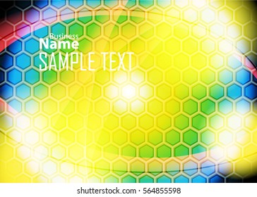 Green and red banner abstract template for card. Metal Background with waves and reflections. Business background, silver, illustration. Illustration of abstract background with a metallic element