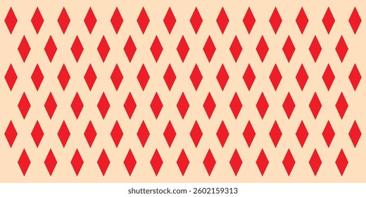 Green and Red diamond. Red diamond pattern. Diamond pattern background. Diamond background. Seamless pattern for backdrop, decoration, Gift wrapping. EPS .