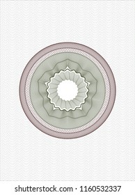 Green and Red linear rosette