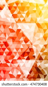green, red, orange multicolor polygonal geometric banner with rumpled triangular low poly origami style background. vector illustration. for your idea business, wallpaper, web-design.