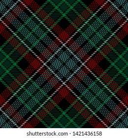 Green Red Tartan Plaid Scottish Seamless Pattern. Texture from tartan, plaid, tablecloths, shirts, clothes, dresses, bedding, blankets and other textile
