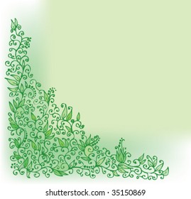 Green refined vignette VI
