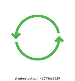 green reload outline design element