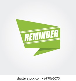 Green reminder