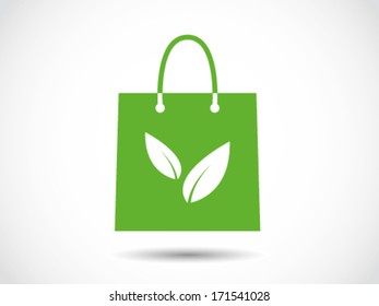 Green Reusable Shopping Bag