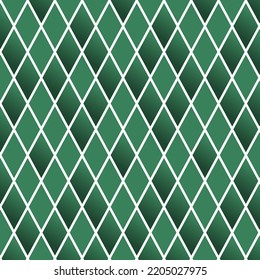 Green rhombus is so fascinating 