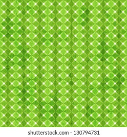 green rhombus seamless pattern with grunge effect