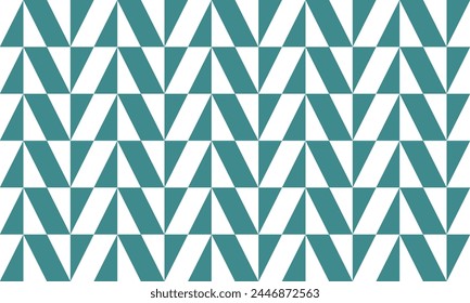 Green rhombuses connected in alternating column patter  of white seamless repeat patter design for fabric print of background