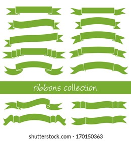 green ribbons