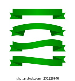 Green ribbons