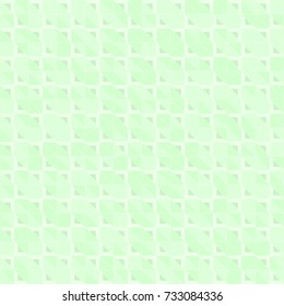 Green right triangle pattern. Seamless vector background