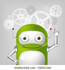 Green Robot
