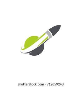 green rocket logo
