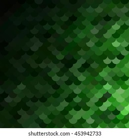 Green Roof tiles pattern, Creative Design Templates