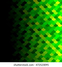 Green Roof tiles pattern, Creative Design Templates