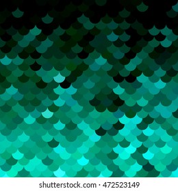Green Roof tiles pattern, Creative Design Templates