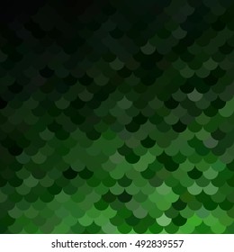 Green Roof tiles pattern, Creative Design Templates