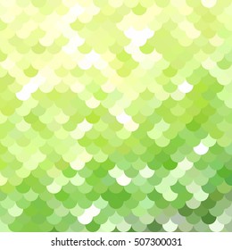 Green Roof Tiles Pattern Creative Design Stock Vector (Royalty Free ...