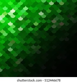 Green Roof tiles pattern, Creative Design Templates