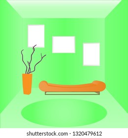 green room interior