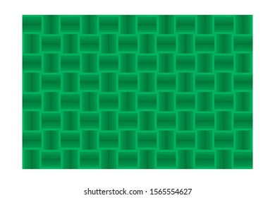 Green Rope Pattern Vector Illistraded Desktop Background