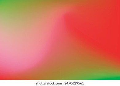 Green, rose and red  color combination gradient background design.