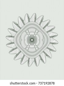 Green rosette