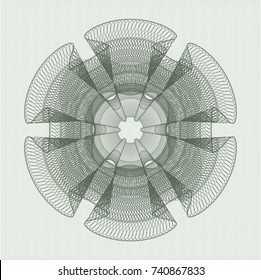 Green rosette