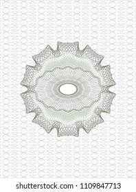 Green rosette (money style emblem)