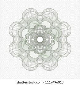 Green rosette (money style emblem)