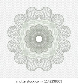 Green rosette (money style emblem)