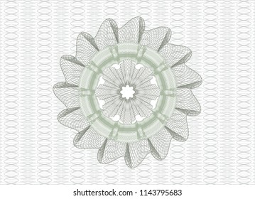 Green rosette (money style emblem)