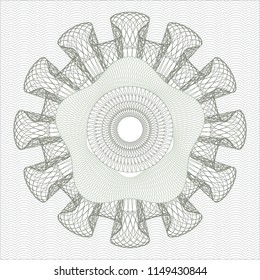 Green rosette (money style emblem)