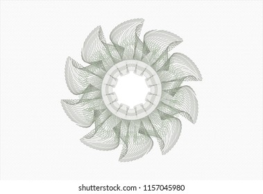 Green rosette (money style emblem)