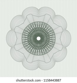 Green rosette (money style emblem)