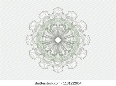 Green rosette (money style emblem)