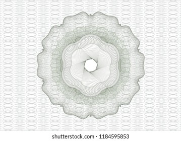 Green rosette (money style emblem)