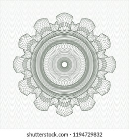 Green rosette (money style emblem)
