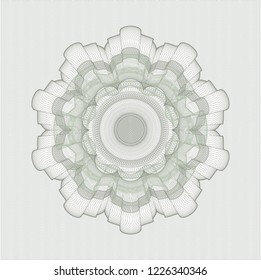 Green rosette (money style emblem)