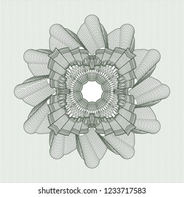 Green rosette (money style emblem)