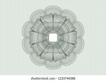 Green rosette (money style emblem)