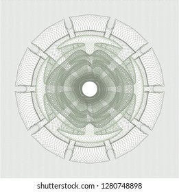 Green rosette (money style emblem)