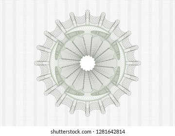 Green rosette (money style emblem)